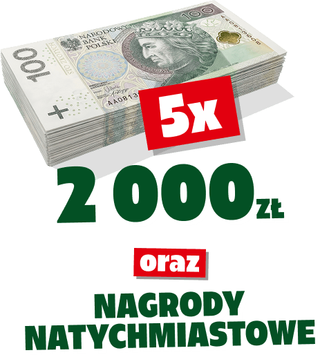 Nagroda tygodnia - Robot wielofunkcyjny i 7000 nagród natychmiastowych o wartości 100000 zł