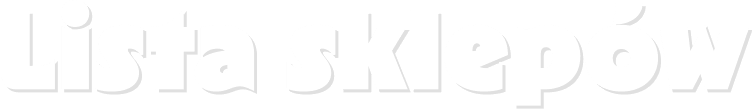 Lista sklepów